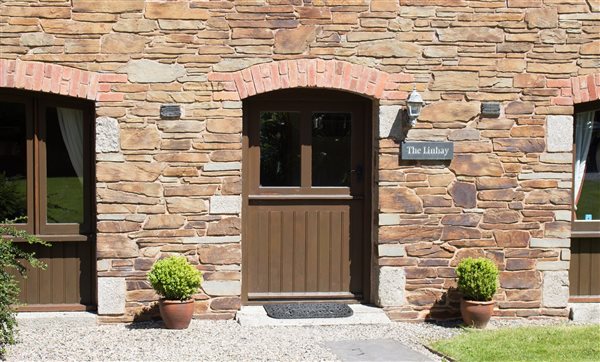 Front door from courtyard